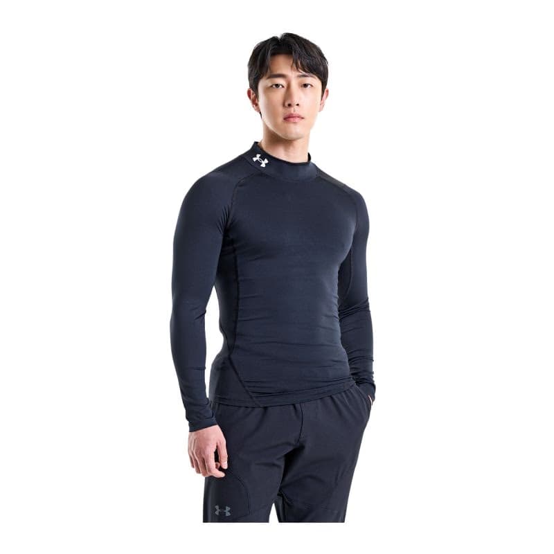 Pánske kompresné tričko s dlhým rukávom UNDER ARMOUR UA HG Armour Comp Mock LS-BLK 5
