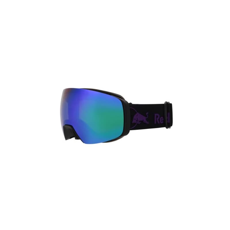 Lyžiarske okuliare RED BULL SPECT JON 06GR2, black brown with green mirror 1