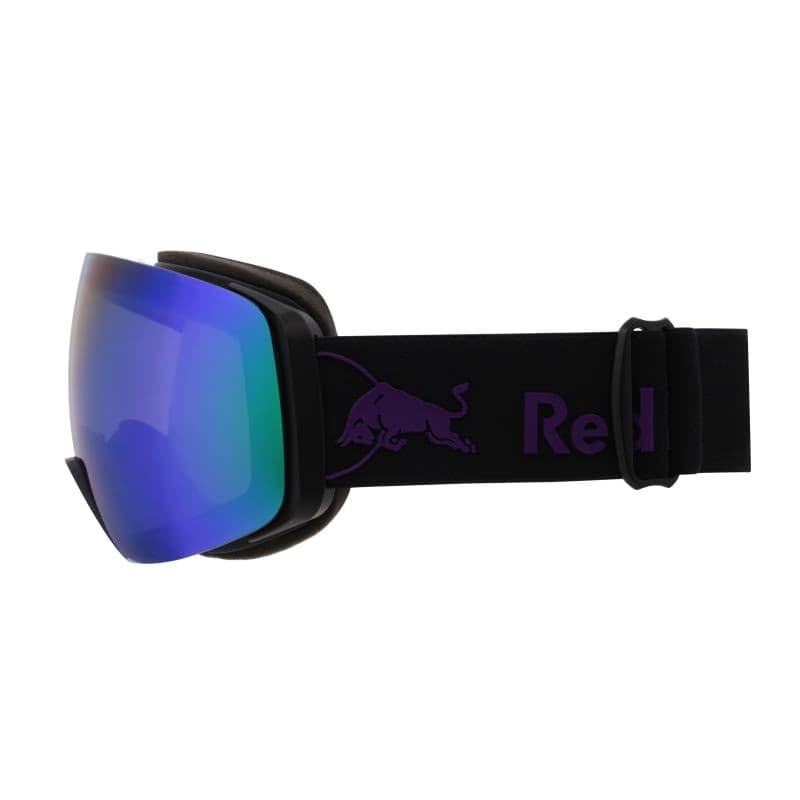 Lyžiarske okuliare RED BULL SPECT JON 06GR2, black brown with green mirror 3