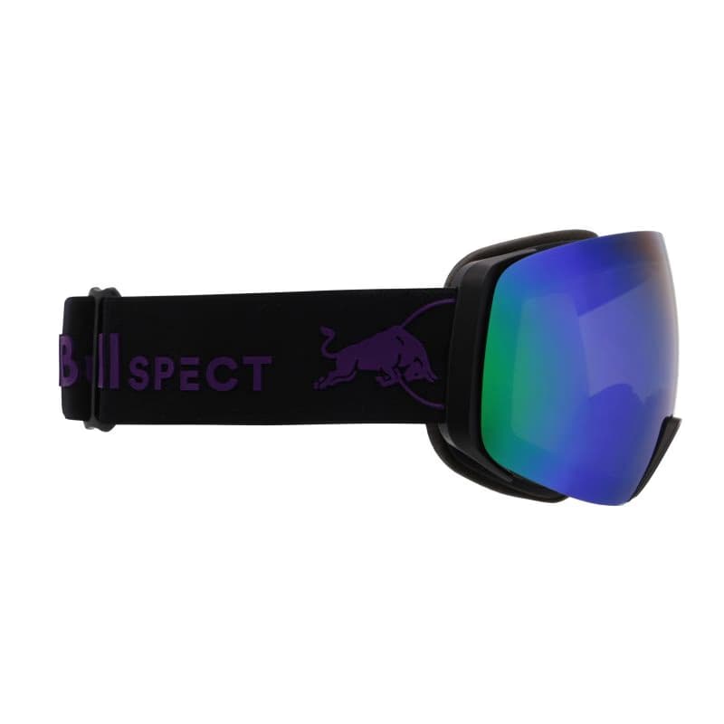 Lyžiarske okuliare RED BULL SPECT JON 06GR2, black brown with green mirror 4