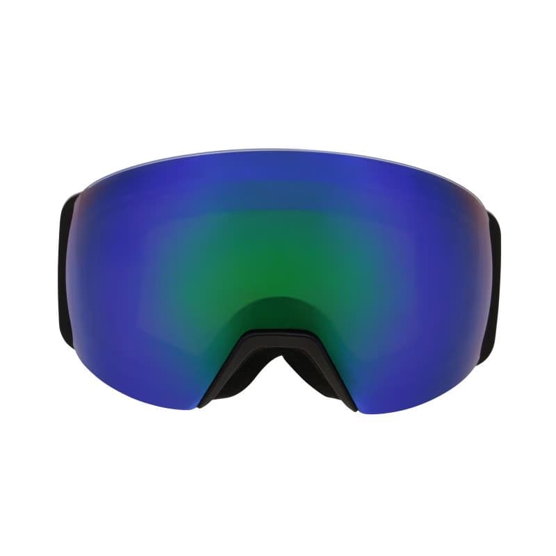 Lyžiarske okuliare RED BULL SPECT JON 06GR2, black brown with green mirror 5