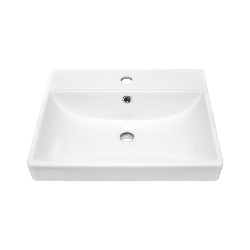 ArtCom Keramické umývadlo RITA GW-50 | biely lesk 50 cm 3
