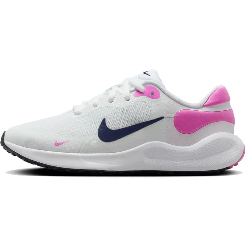 Dievčenská športová obuv (tréningová) NIKE Revolution 7 white midnight navy playful pink 2