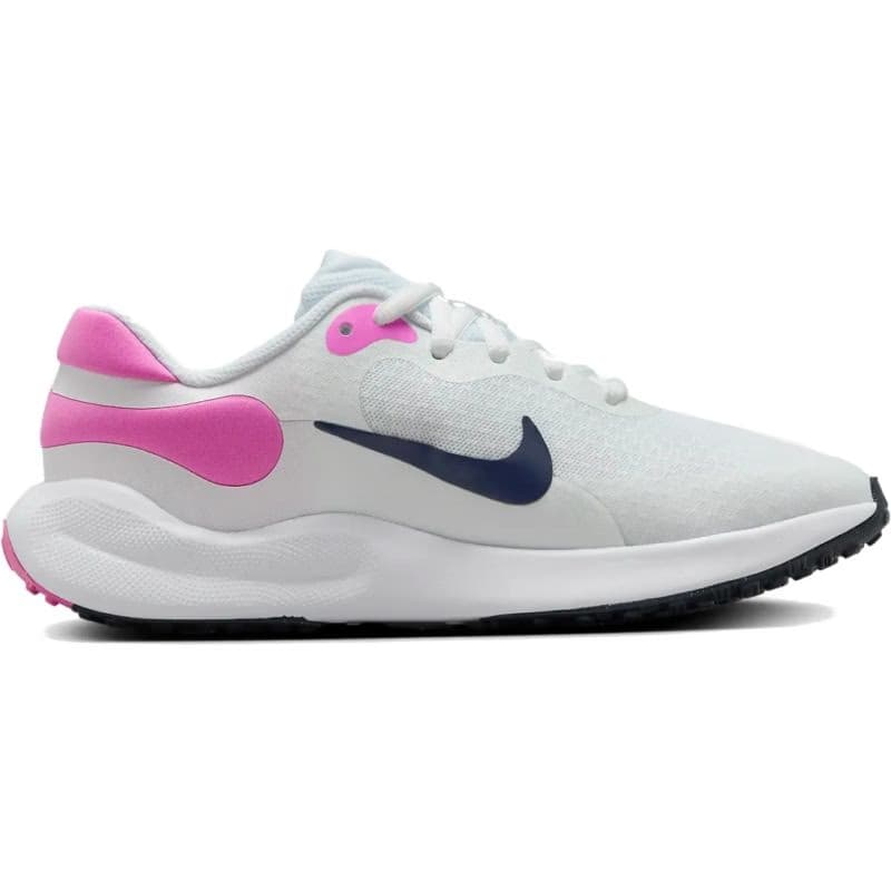 Dievčenská športová obuv (tréningová) NIKE Revolution 7 white midnight navy playful pink 3