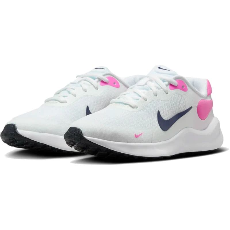 Dievčenská športová obuv (tréningová) NIKE Revolution 7 white midnight navy playful pink 4