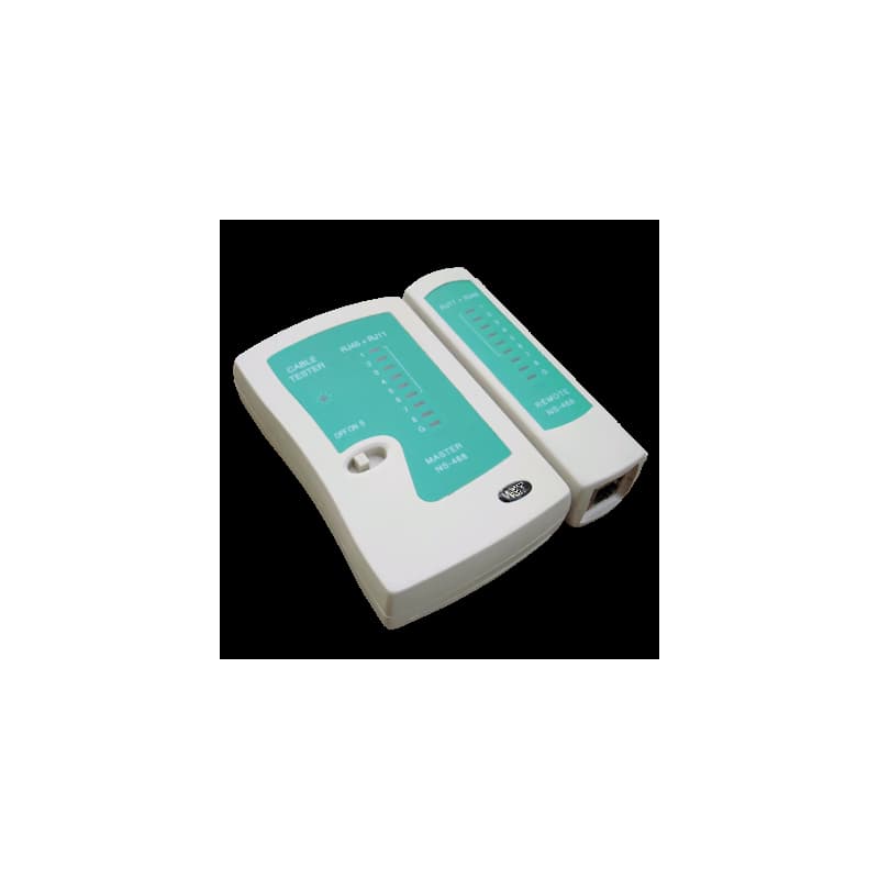 DATACOM Cable Tester LED RJ 45 / RJ 11 / RJ 12