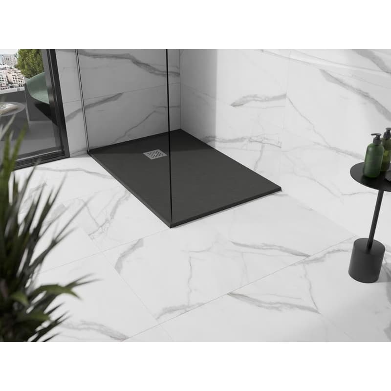 MEXEN - Stone+ sprchová vanička obdĺžniková 120x80, antracit 44718012 5