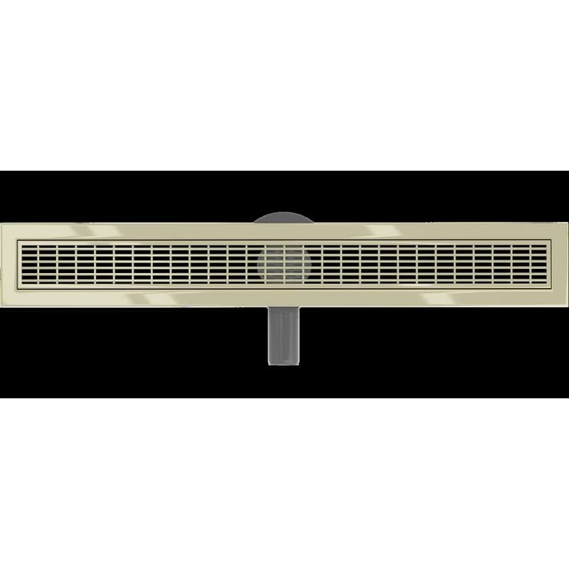 MEXEN/S - Flat 360° M33 podlahový žľab otočný 70, zlatý 1533070-40 4