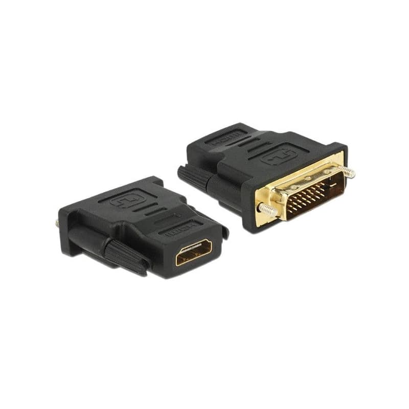 Delock Adaptér DVI 24+1 pin samec > HDMI samica 1