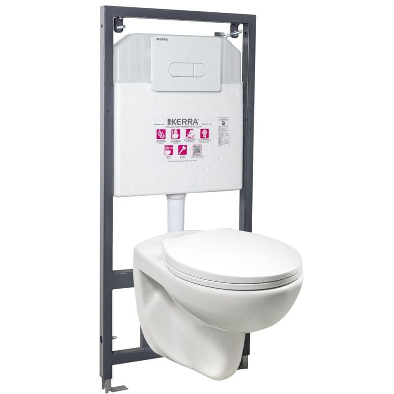 KERRA - Inštalačný set WC Doris/Pacific WH 5907548117939 1
