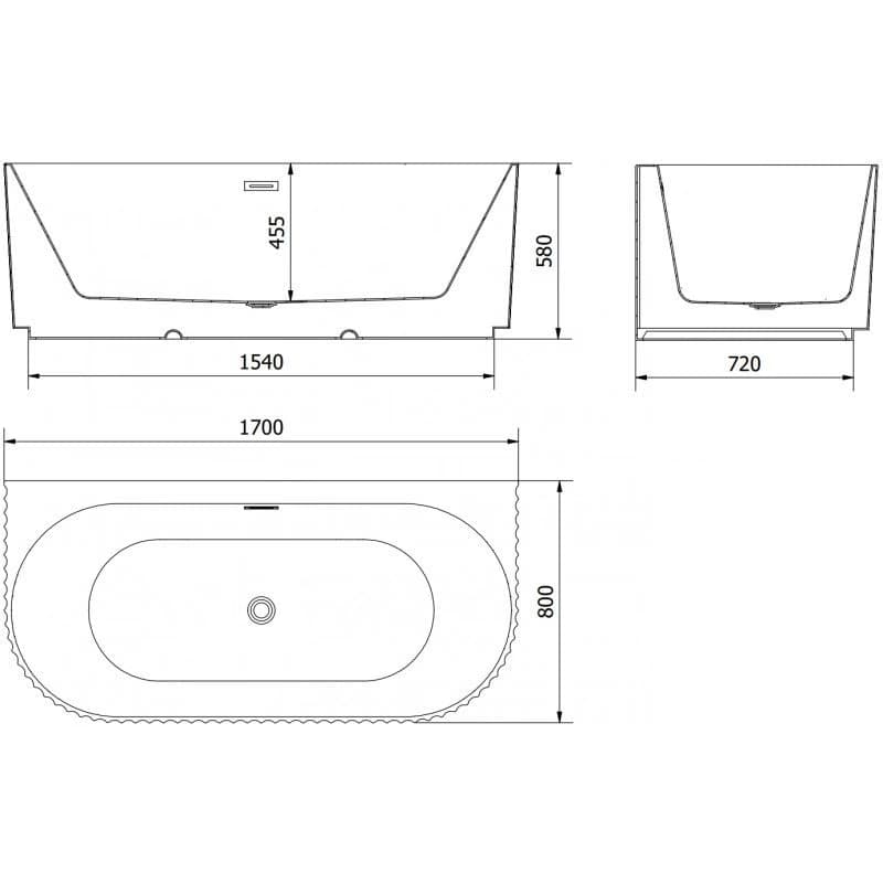 Mexen Sella 170 x 80 cm 52711708071-50 3