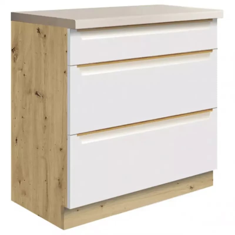 Skrinka do kuchyne Glamour 22d White 1
