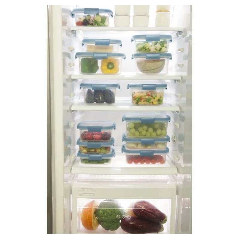 CURVER Dóza na potraviny SMART FRESH ECO 2L | transparentná / modrá 5