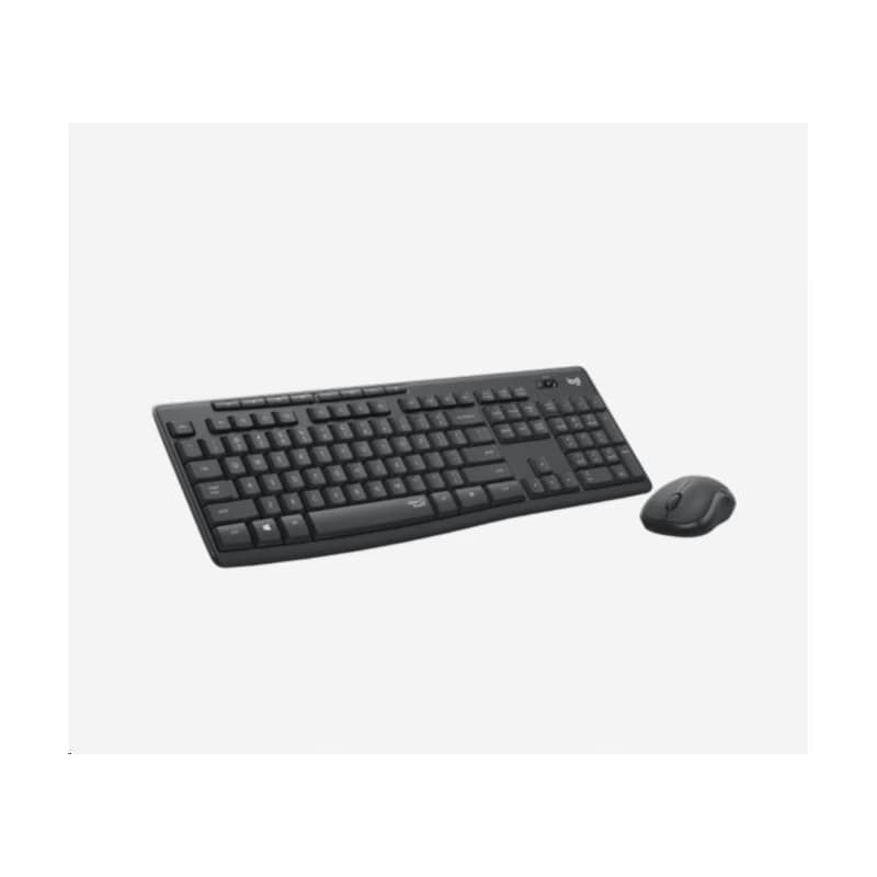 Logitech Silent Wireless Combo MK295, bezdrôtová klávesnica + myš, US, Graphite 3