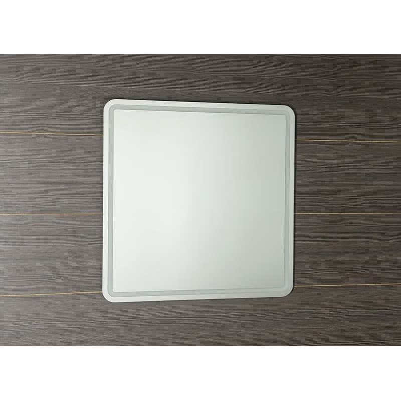 SAPHO - Zrkadlo NYX s LED osvetlením 80x80cm NY080 5