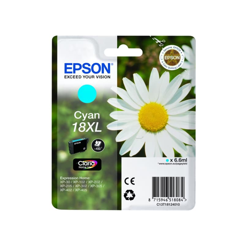 EPSON T1812 (C13T18124022) - originálny