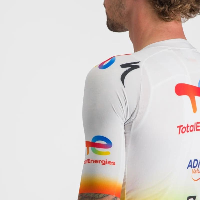 Pánsky cyklistický dres s krátkym rukávom SPORTFUL Te bomber jersey, white 6