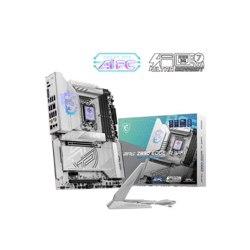 MSI MB Sc LGA1851 MPG Z890 EDGE TI WIFI, Intel Z890, 4x DDR5, 1x HDMI, 2x Thunderbolt, WI-FI 1