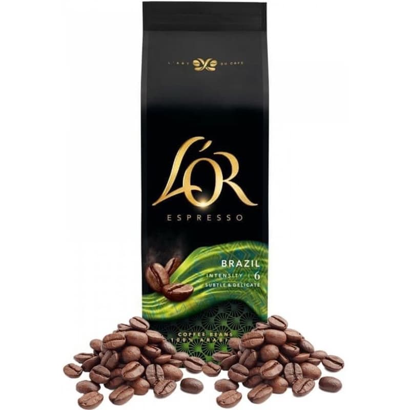 ESPRESSO BRAZ. 500G ZRNKOVÁ KÁVA LOR 6