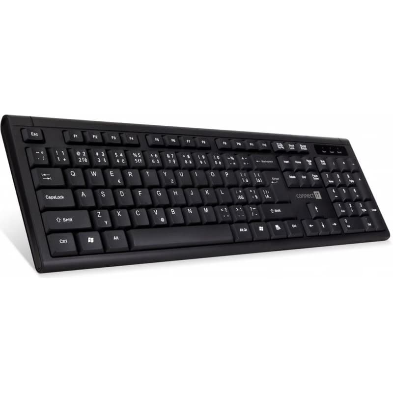 CONNECT IT Klávesnica CI-58 štandard, USB, čierna 4