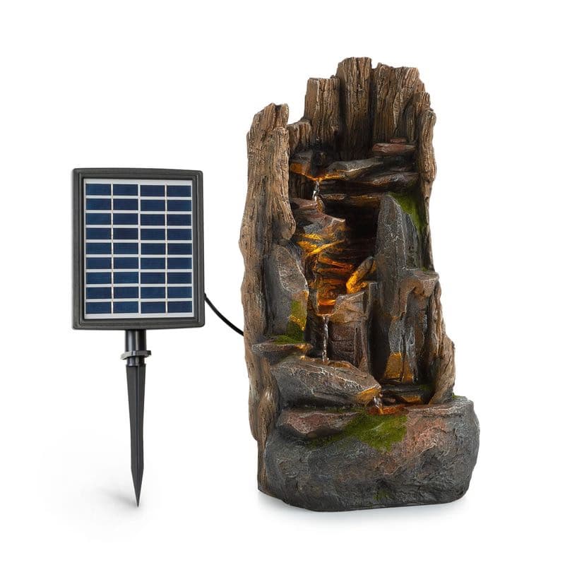 Blumfeldt Magic Tree, solárna fontána, LED osvetlenie, polyresin 1