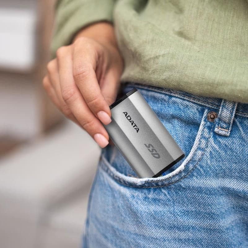 ADATA External SSD 500GB SD810 USB 3.2 USB-C, Strieborná 6