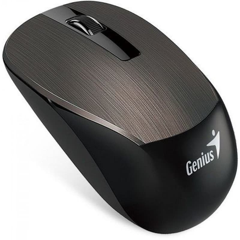GENIUS myš NX-7015/ 1600 dpi/ Blue-Eye senzor/ bezdrôtová/ čokoládová 2