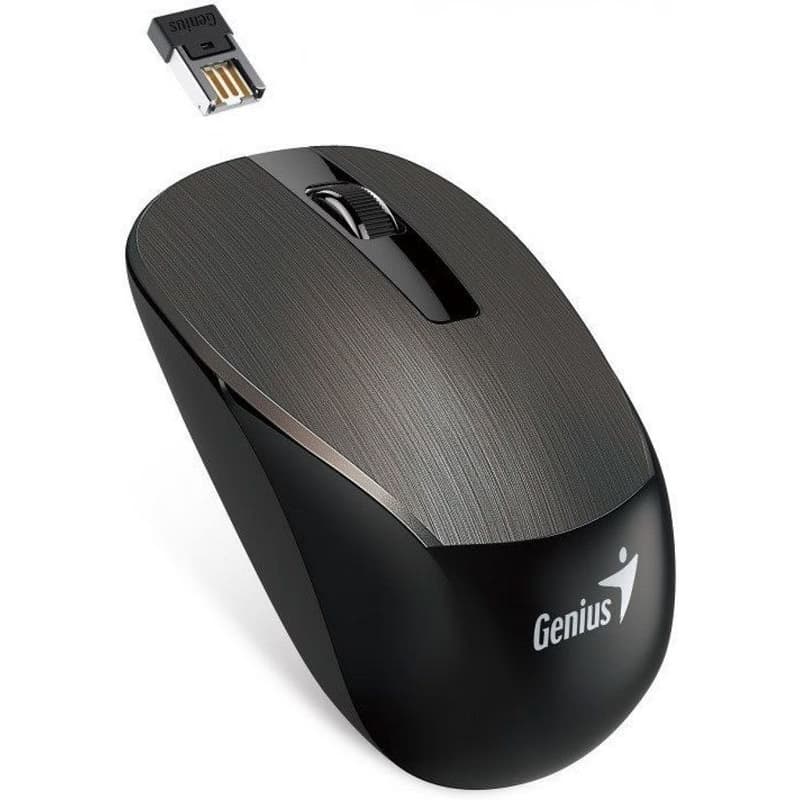 GENIUS myš NX-7015/ 1600 dpi/ Blue-Eye senzor/ bezdrôtová/ čokoládová 3