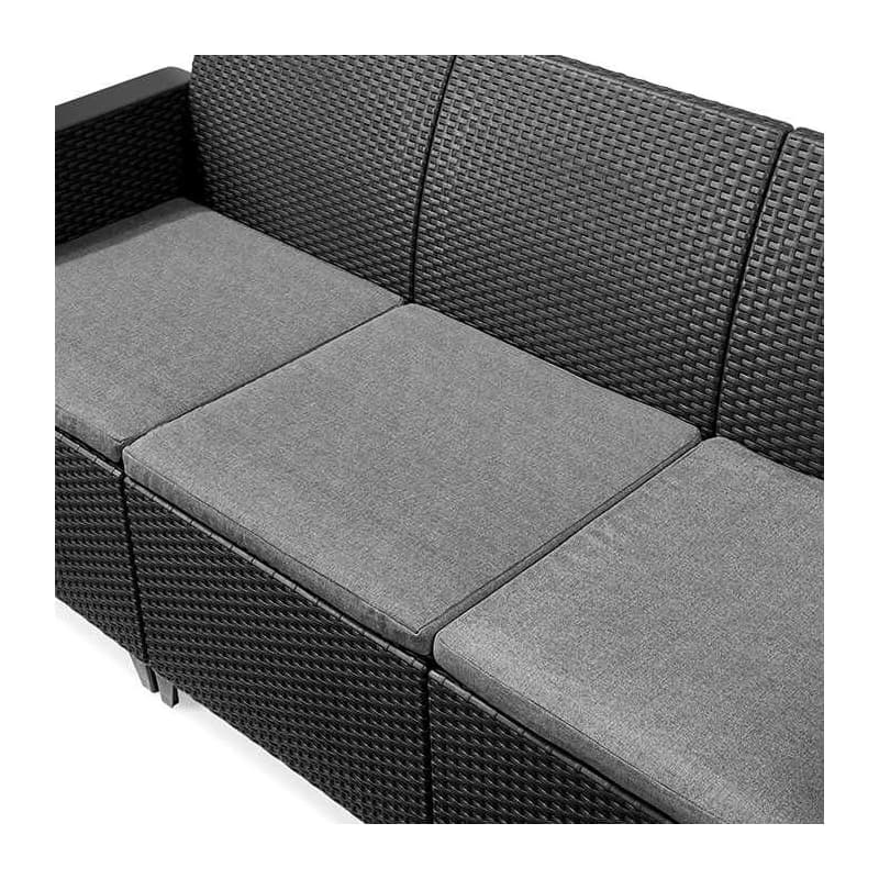 KETER Pohovka ALODIA 3 SEATER | grafit 3