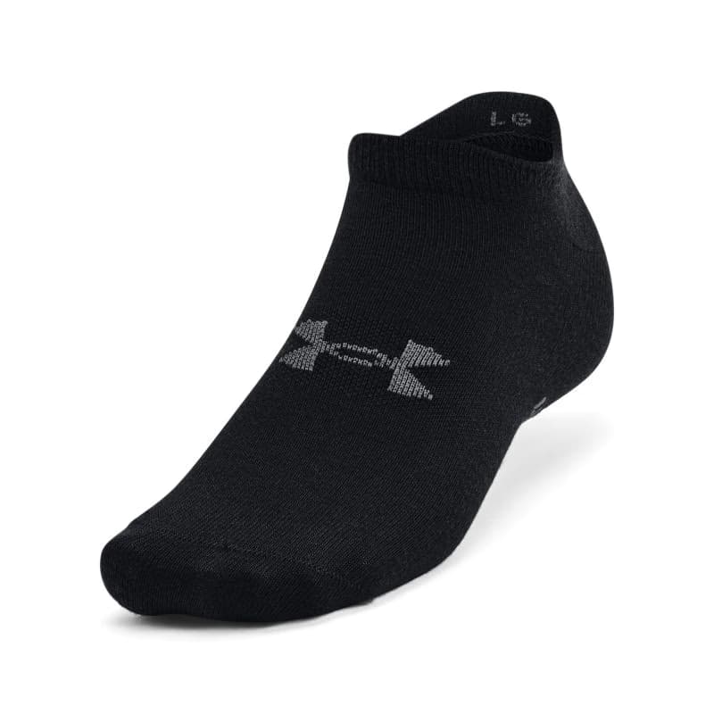 Ponožky UNDER ARMOUR UA Essential No Show 6 Pack-BLK 2