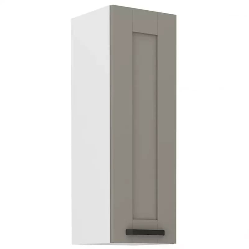Kuchynská skrinka Luna claygrey/biela 30G-90 1F 1