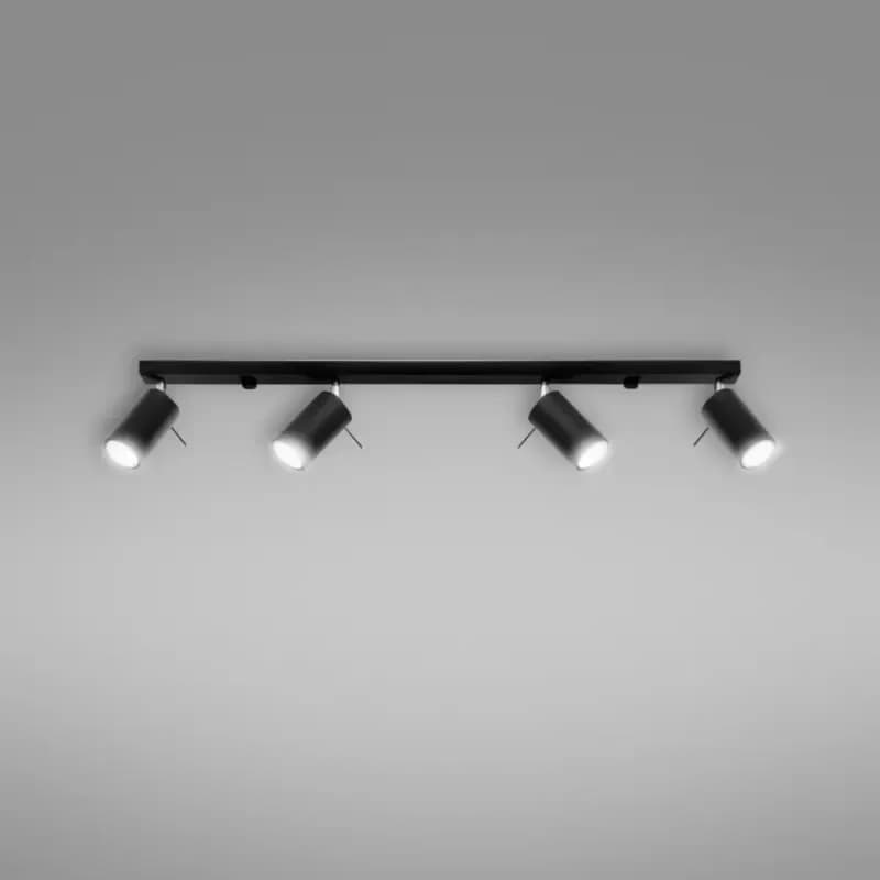 Stropná Lampa Oregon 4L BLACK A-332 1