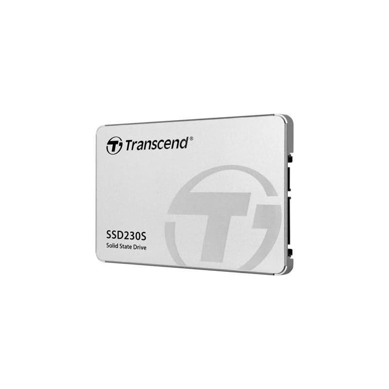 TRANSCEND SSD230S 4TB SSD disk 2.5'' SATA III, 3D TLC, Aluminium casing, 560MB/s R, 520MB/s W strieborný