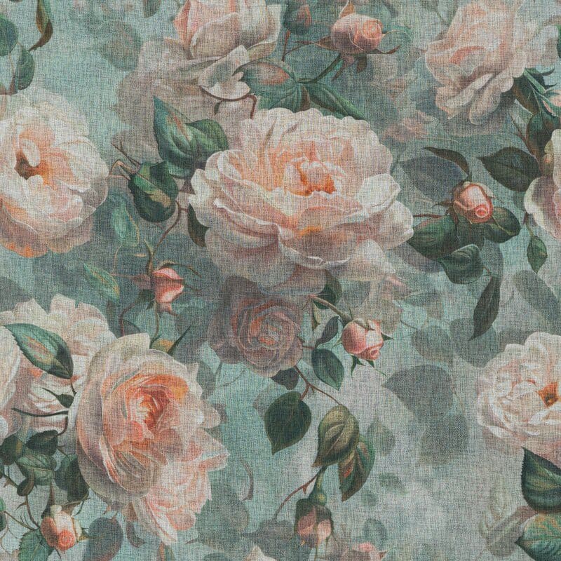 ArtFir Záves INKA K | mätová/ružová 140 x 250 cm 5
