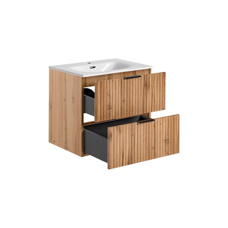ArtCom Kúpeľňová skrinka s umývadlom ADEL Oak U60/1 | 60 cm 2