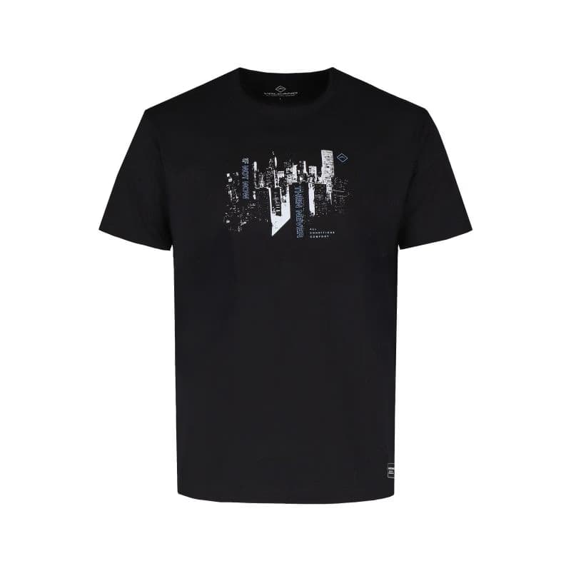 Pánske tričko s krátkym rukávom VOLCANO T-TURF-BLACK 4