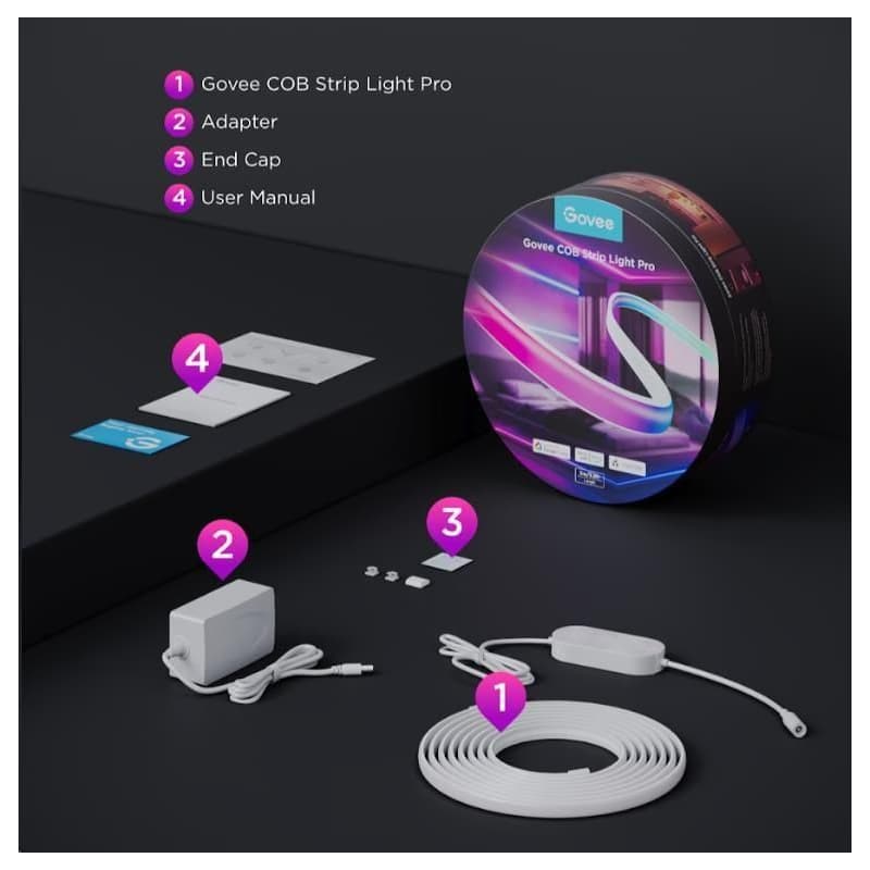 Govee Ultra Bright RGBICW Pre 3m opasok Matter 6