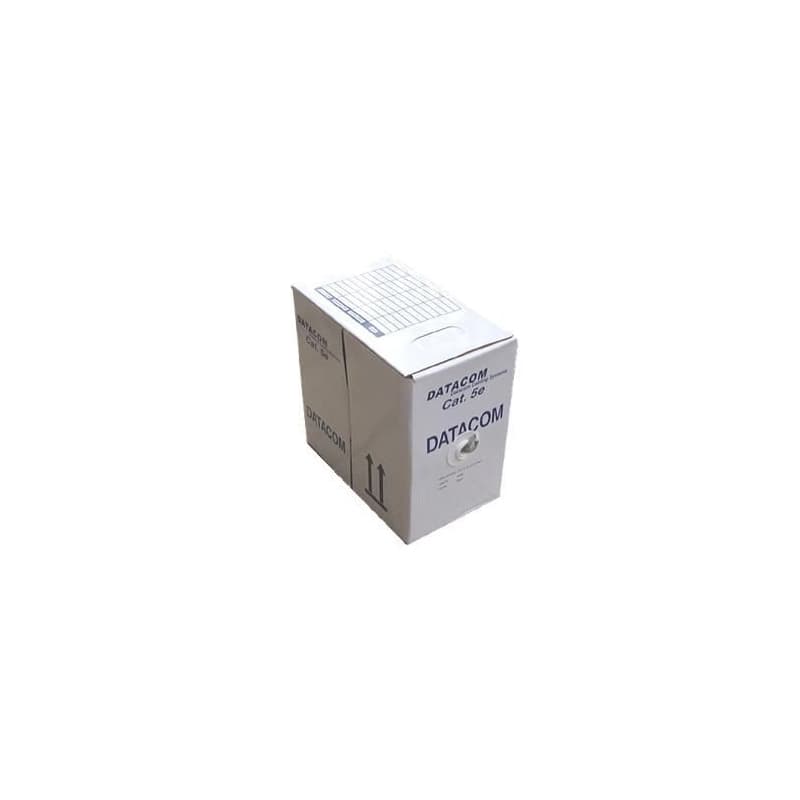 DATACOM UTP flex, Cat5e LSOH, sivý, 305m, lanko 1