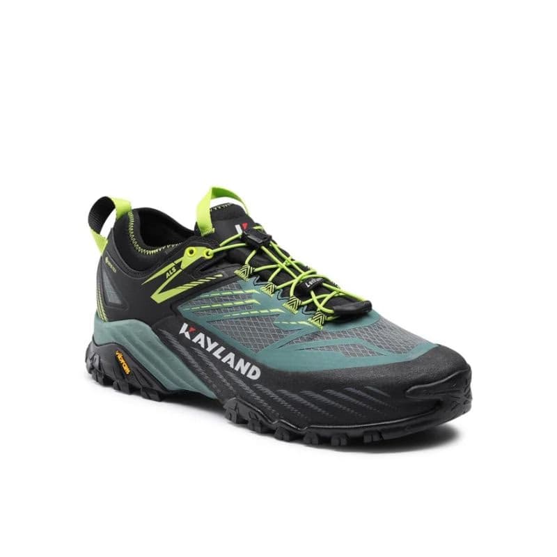 Pánska nízka turistická obuv KAYLAND Duke Gtx, Black Green 2