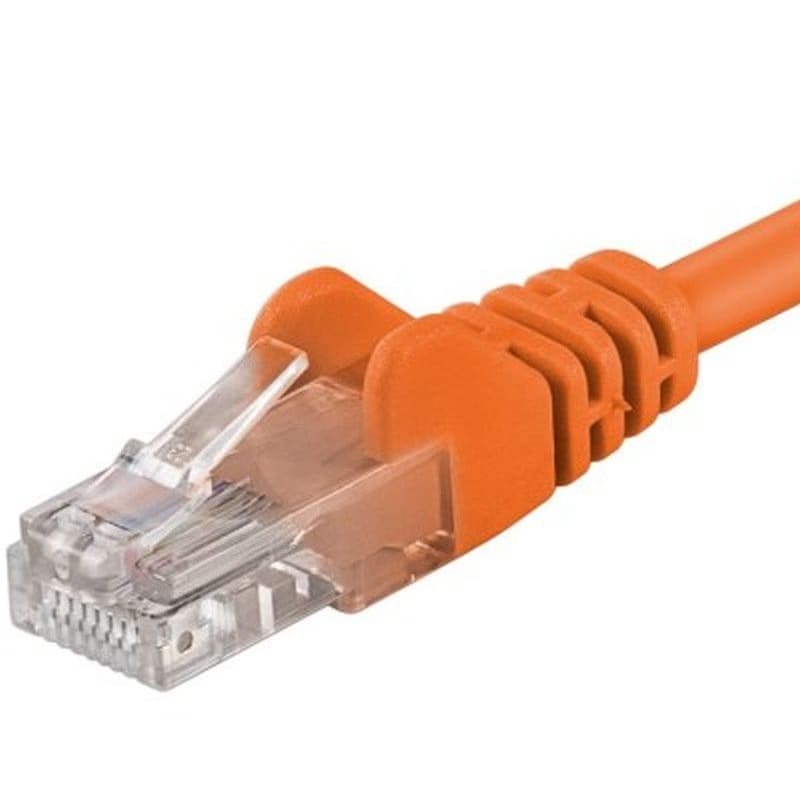PremiumCord Patch kábel UTP RJ45-RJ45 CAT6 1,5m oranžová