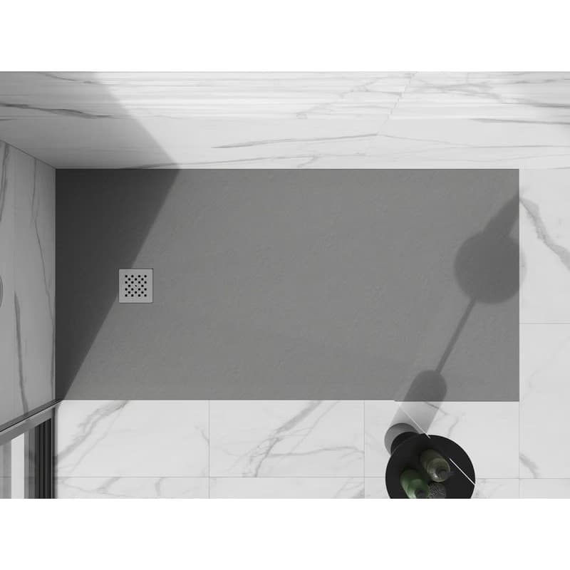 MEXEN - Stone+ sprchová vanička obdĺžniková 160x80, sivý betón 44618016 4