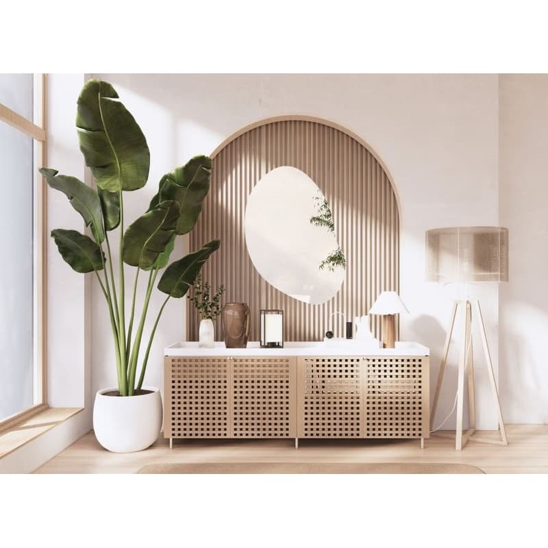 REA - Zrkadlo LED 80x60cm CLOUD C HOM-05504 6