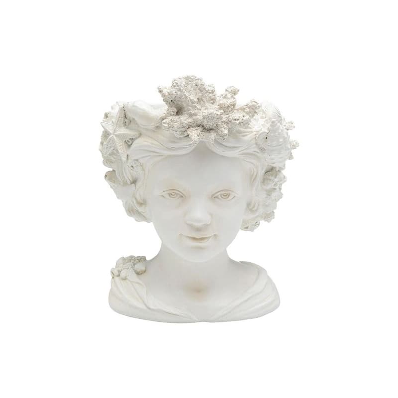 Coral Girl dekorácia biela 24 cm 1