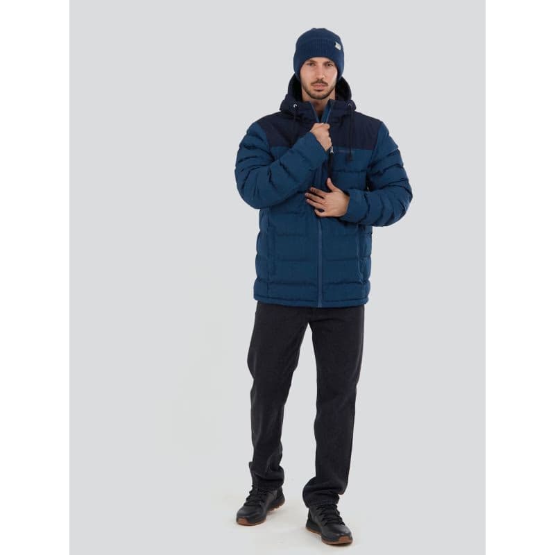 Pánska bunda FUNDANGO Passat Padded Jacket-460- turkis 4