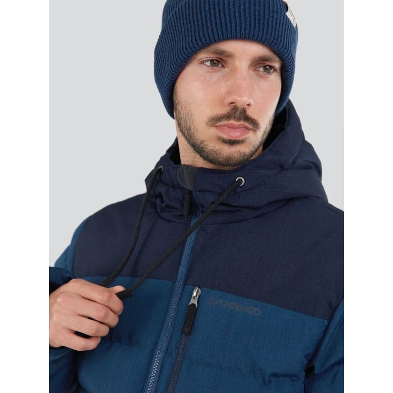 Pánska bunda FUNDANGO Passat Padded Jacket-460- turkis 5