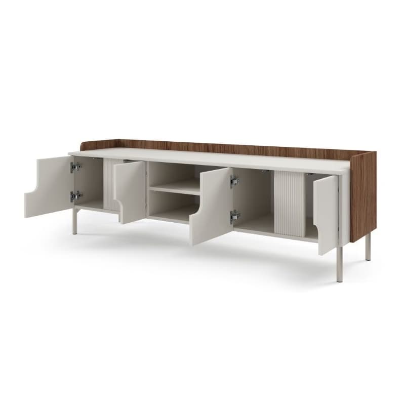 Meblar  TV stolík POSITANO P10 | cashmere / orech alba 4