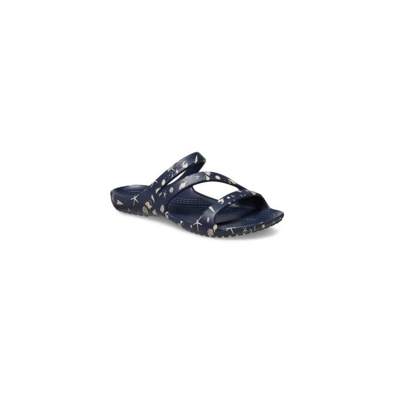 Dámske sandále CROCS Kadee II Shells Print Sandal W navy 1