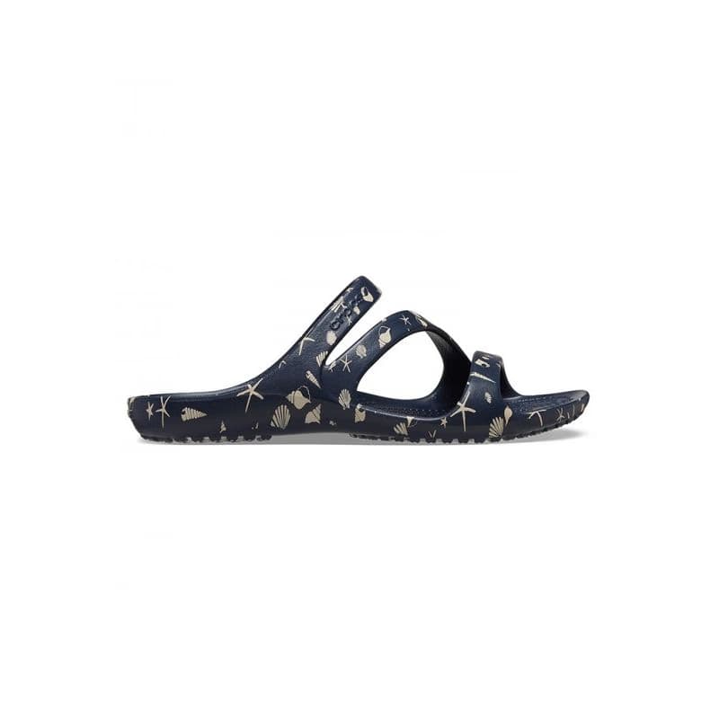 Dámske sandále CROCS Kadee II Shells Print Sandal W navy 2