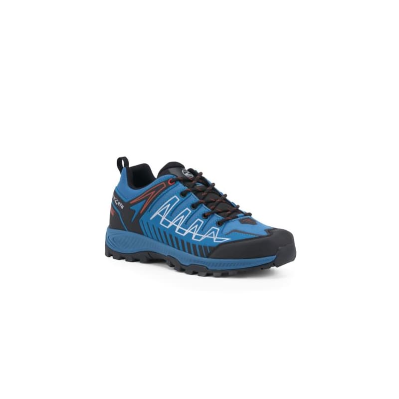 Pánska nízka turistická obuv TREZETA Thunder WP M blue orange 1