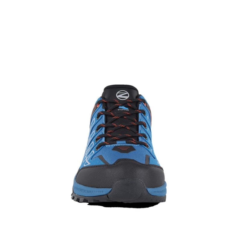 Pánska nízka turistická obuv TREZETA Thunder WP M blue orange 3